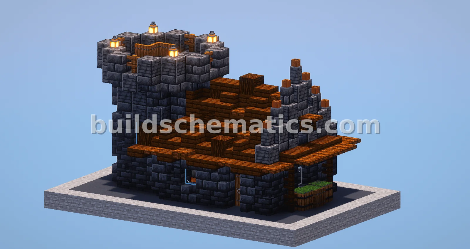 Rustic Forest House