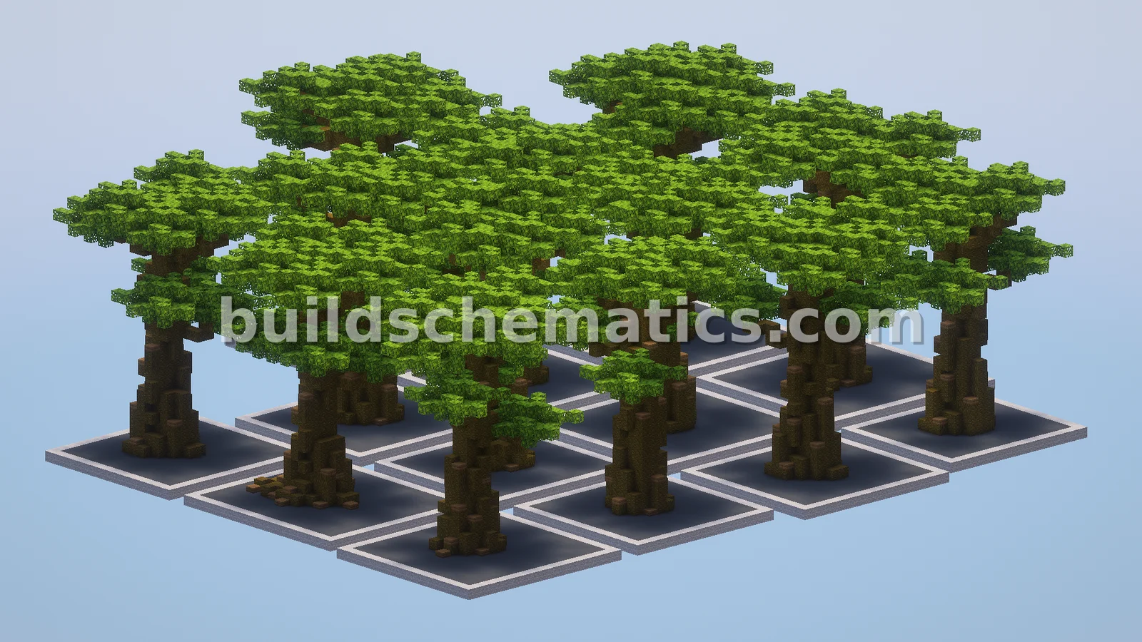 Jungle Trees Pack