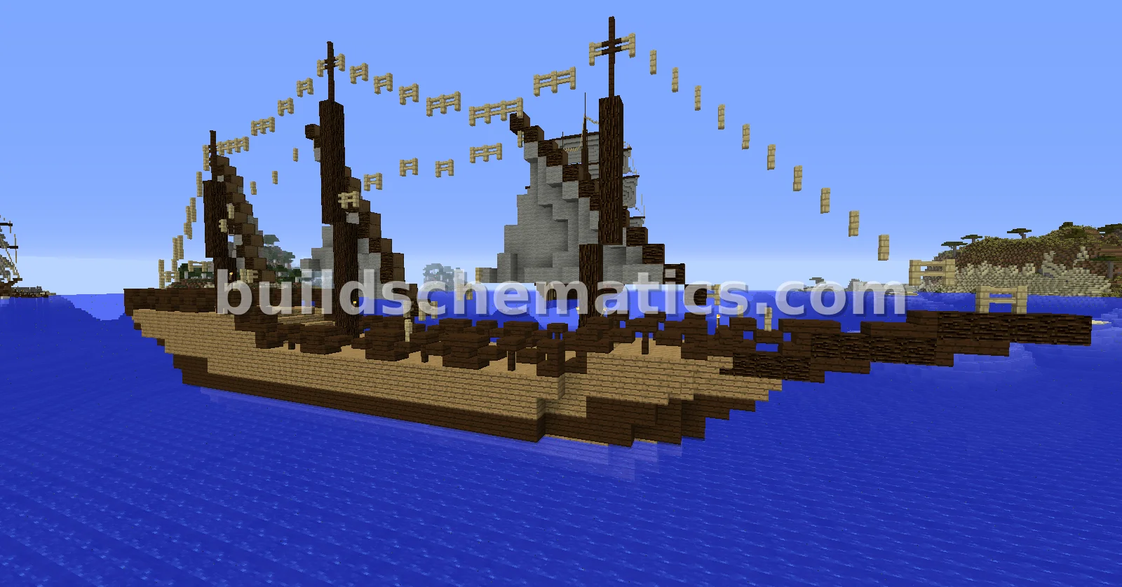Xebec Sailing Ship — view 2