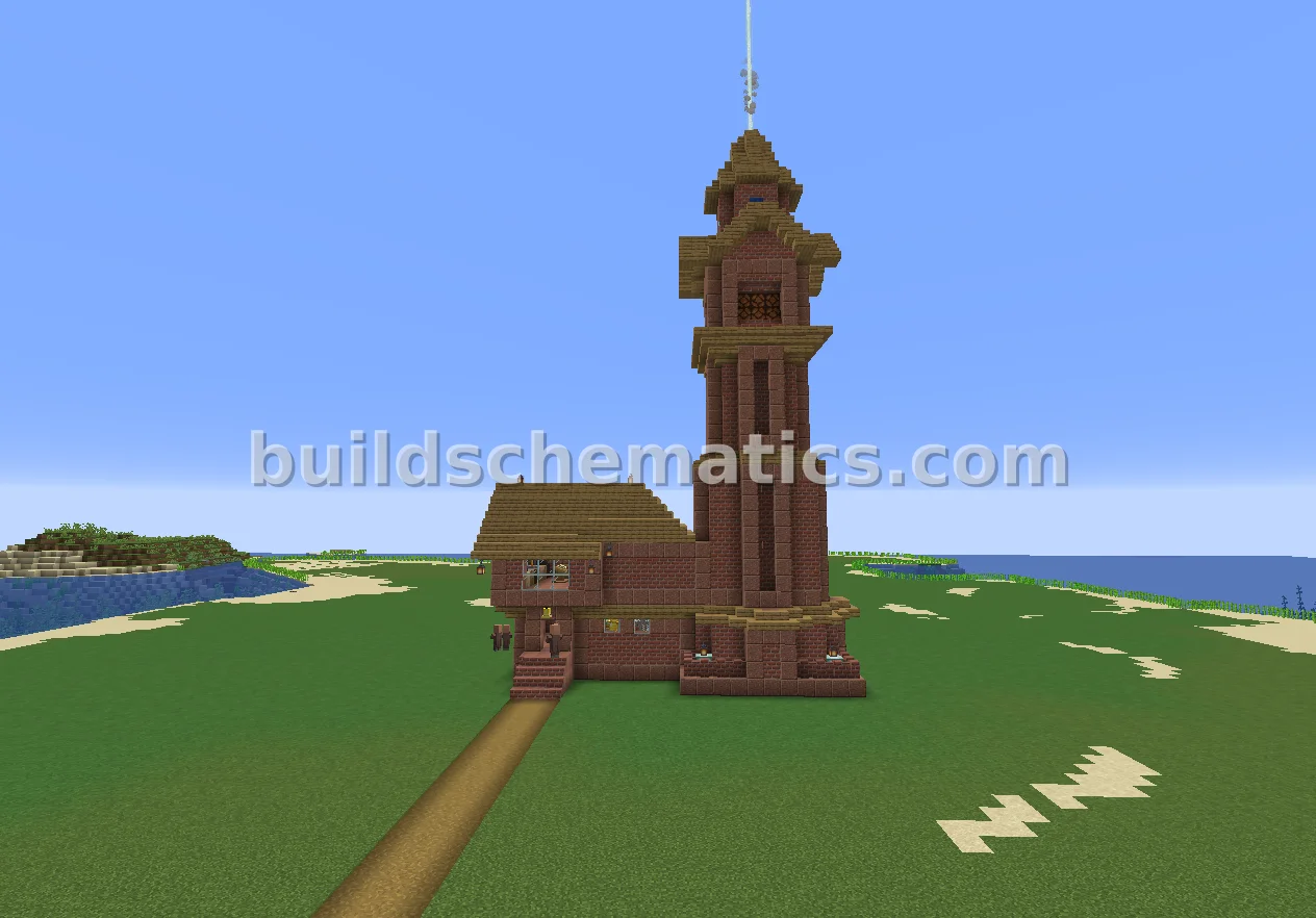 Coastal Lighthouse Structure