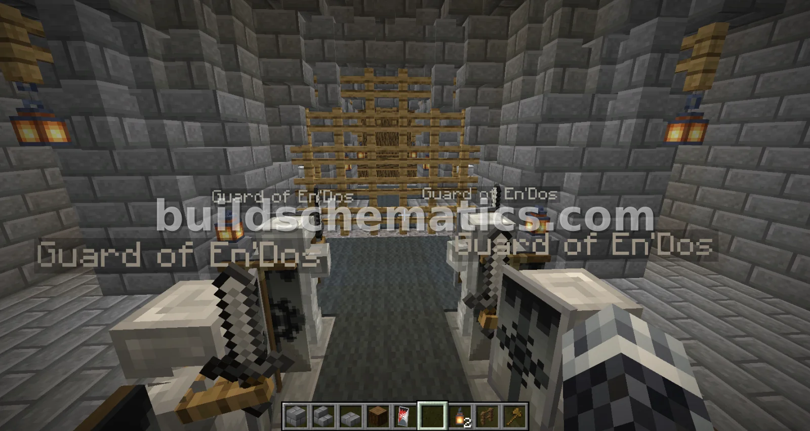 Castle Gate With Working Drawbridge — view 4