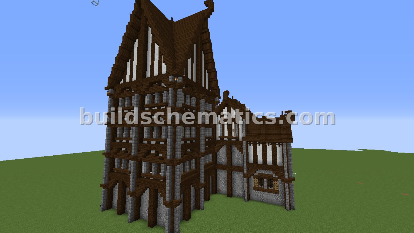 Medieval Building Nine For Town Collection — view 3