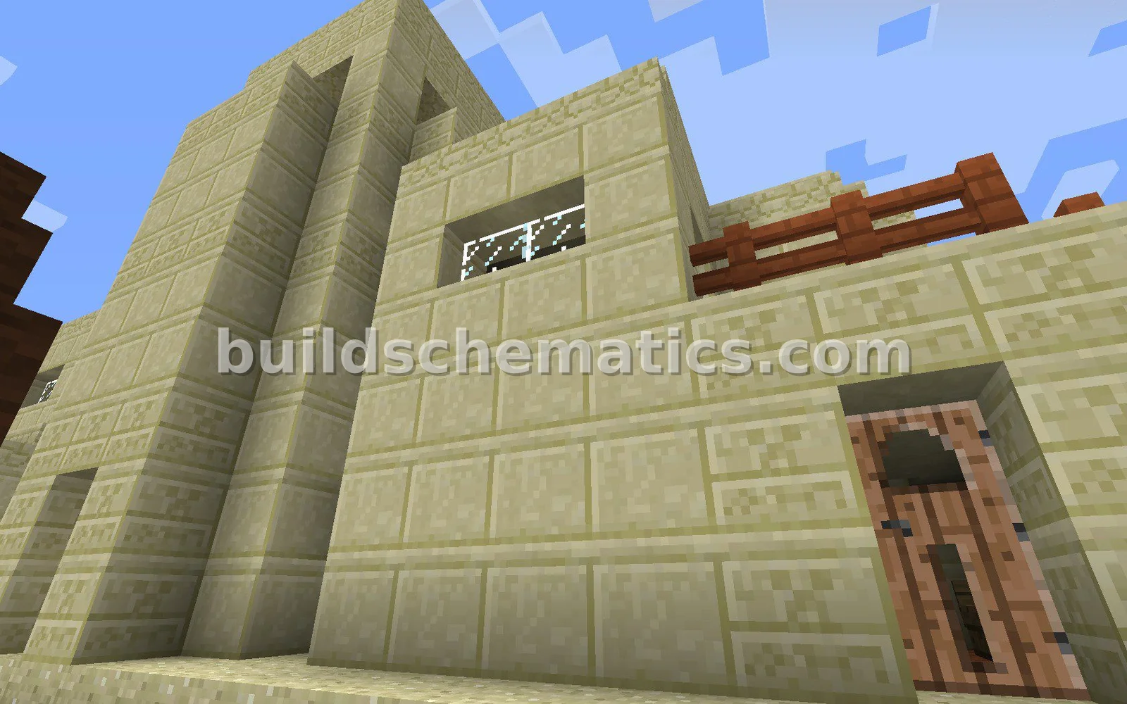Large Sandstone Desert House