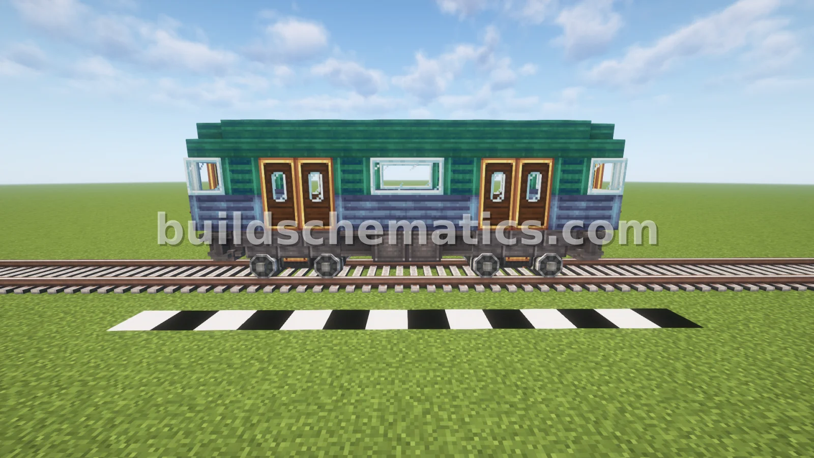 Single Cart Metro Train