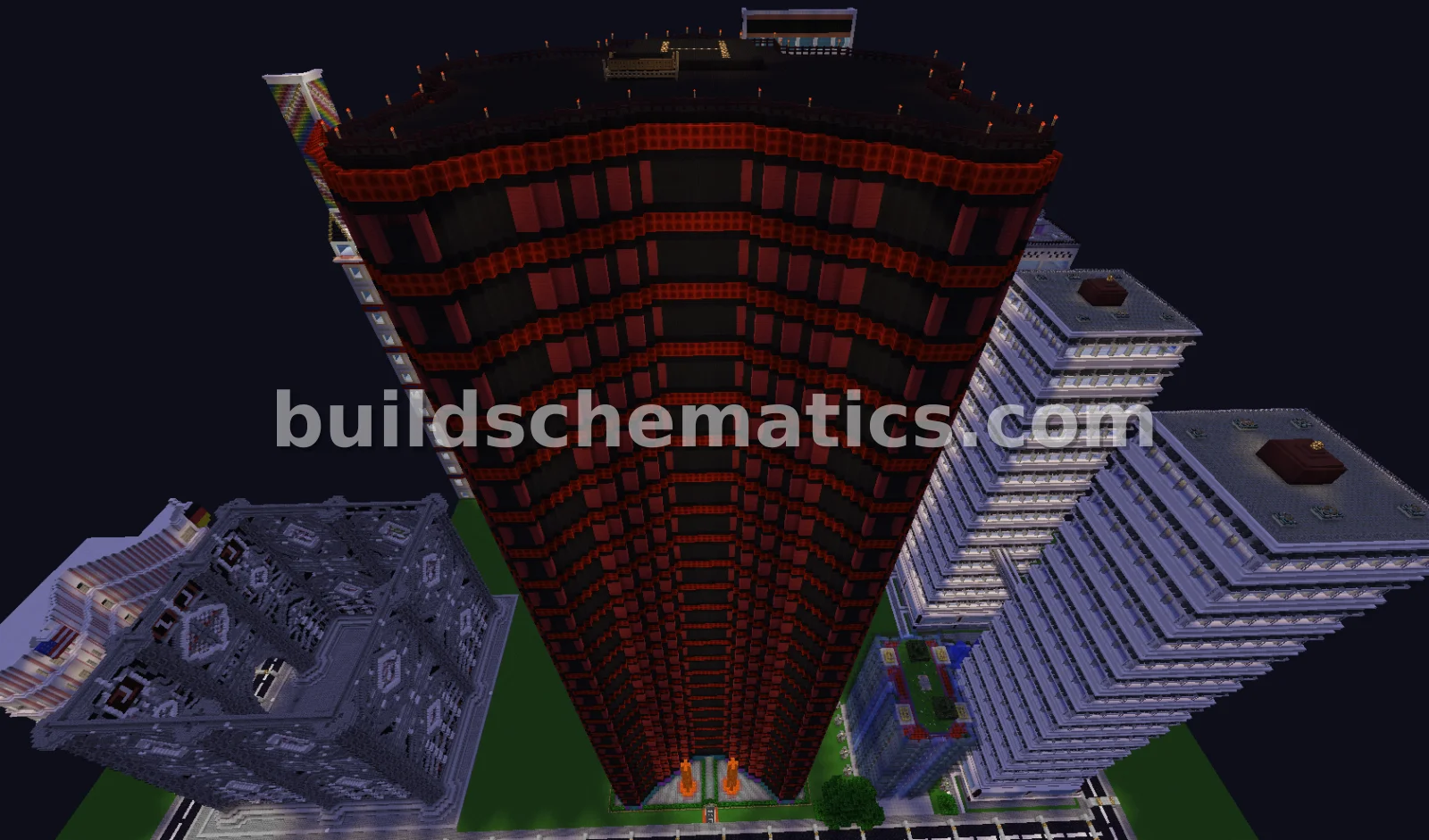 Redstone Tower Structure — view 3