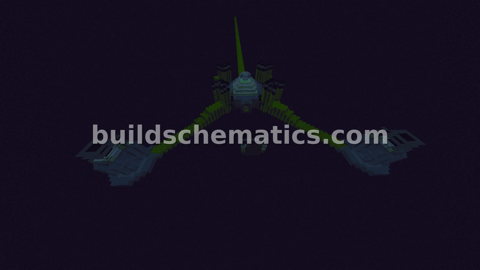 Enderman XP Farm Design — view 2