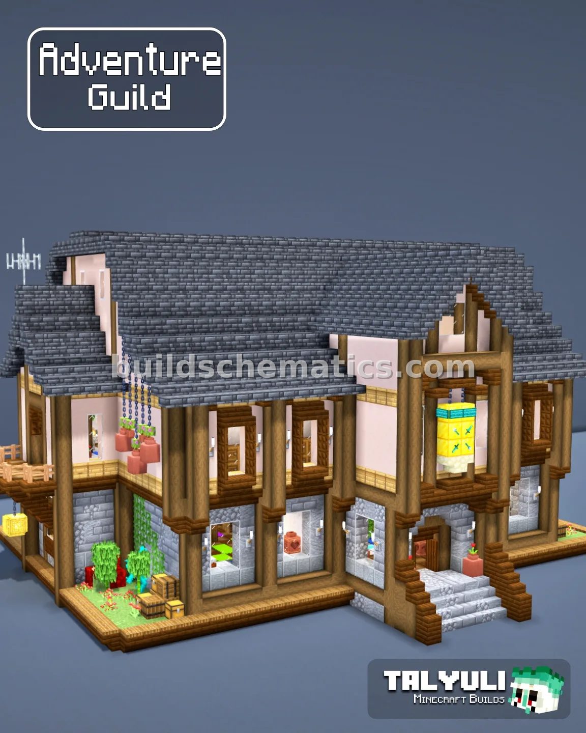 Minecraft Adventure Guild Structure