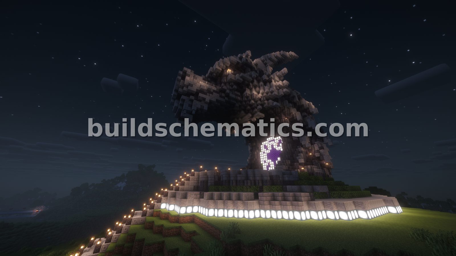 Dragon Themed Nether Portal Custom Build — view 2