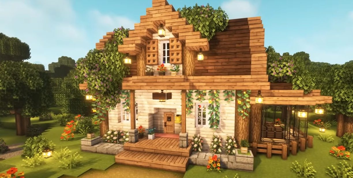 Small Aesthetic Cottage Starter Base