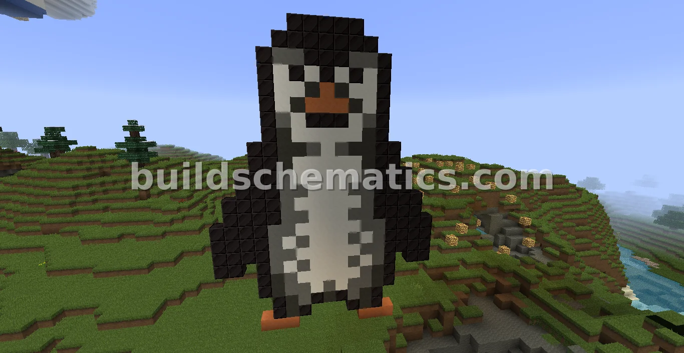 Penguin Pixel Art