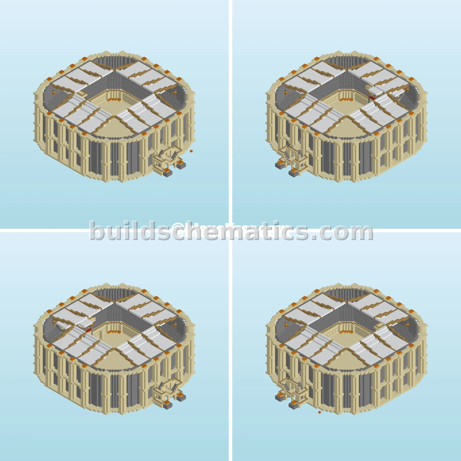 Combat Arena Structure