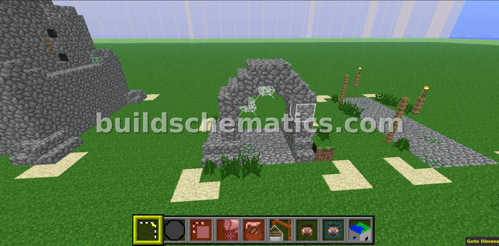 Small Medieval Archway — view 2