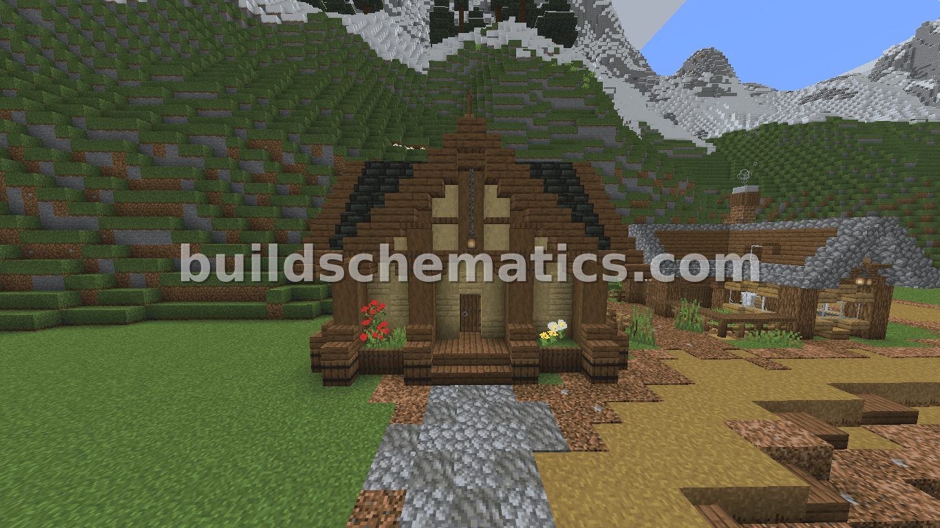 Advanced Rustic Two-Story Starter Residence — view 2