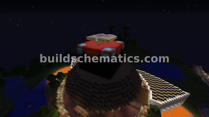 Large Enchantment Table Structure
