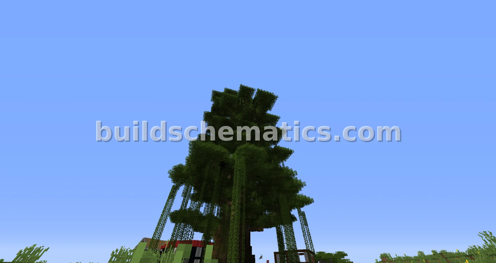 Giant Minecraft Tree — view 3