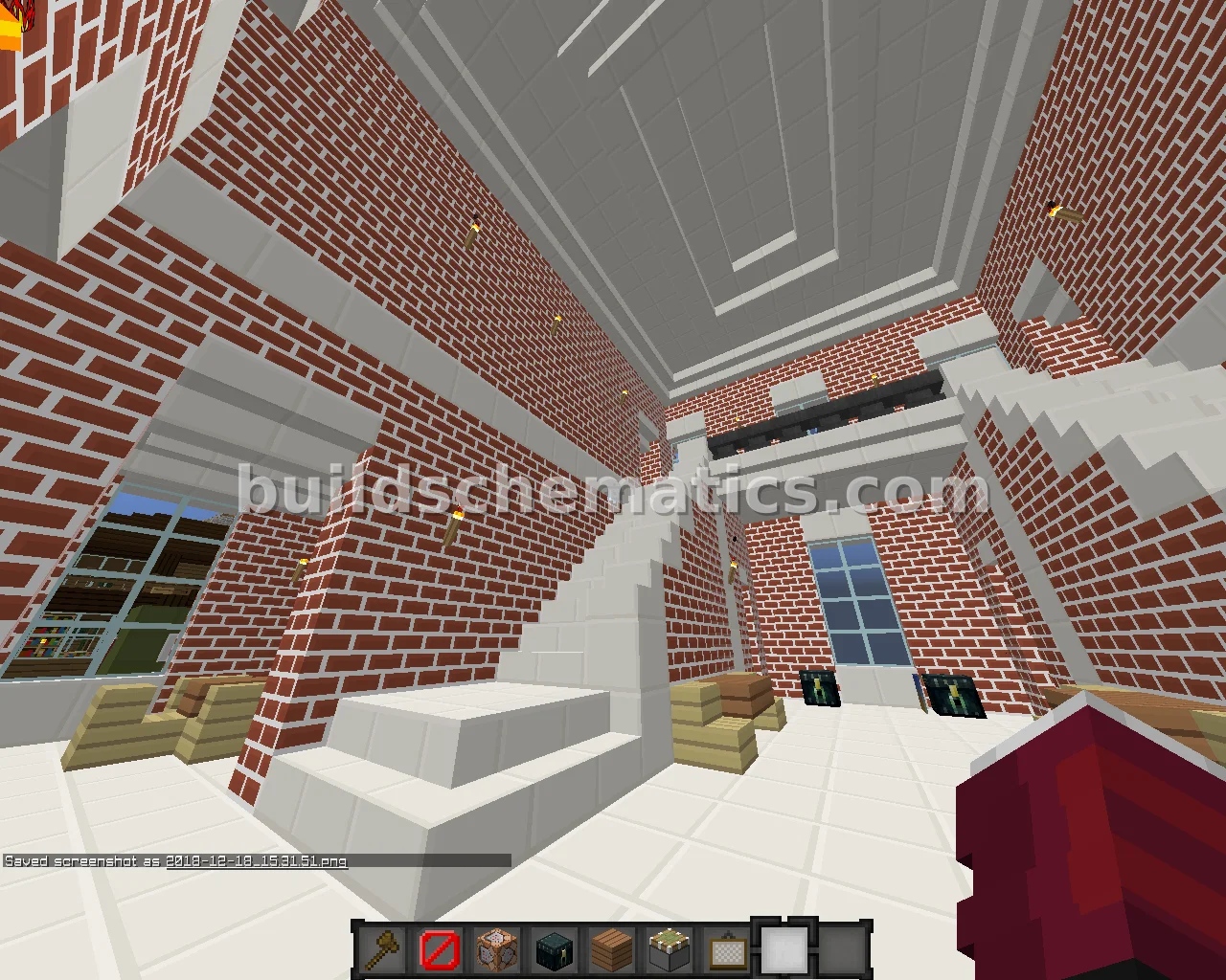 Server Town Hall Building — view 2