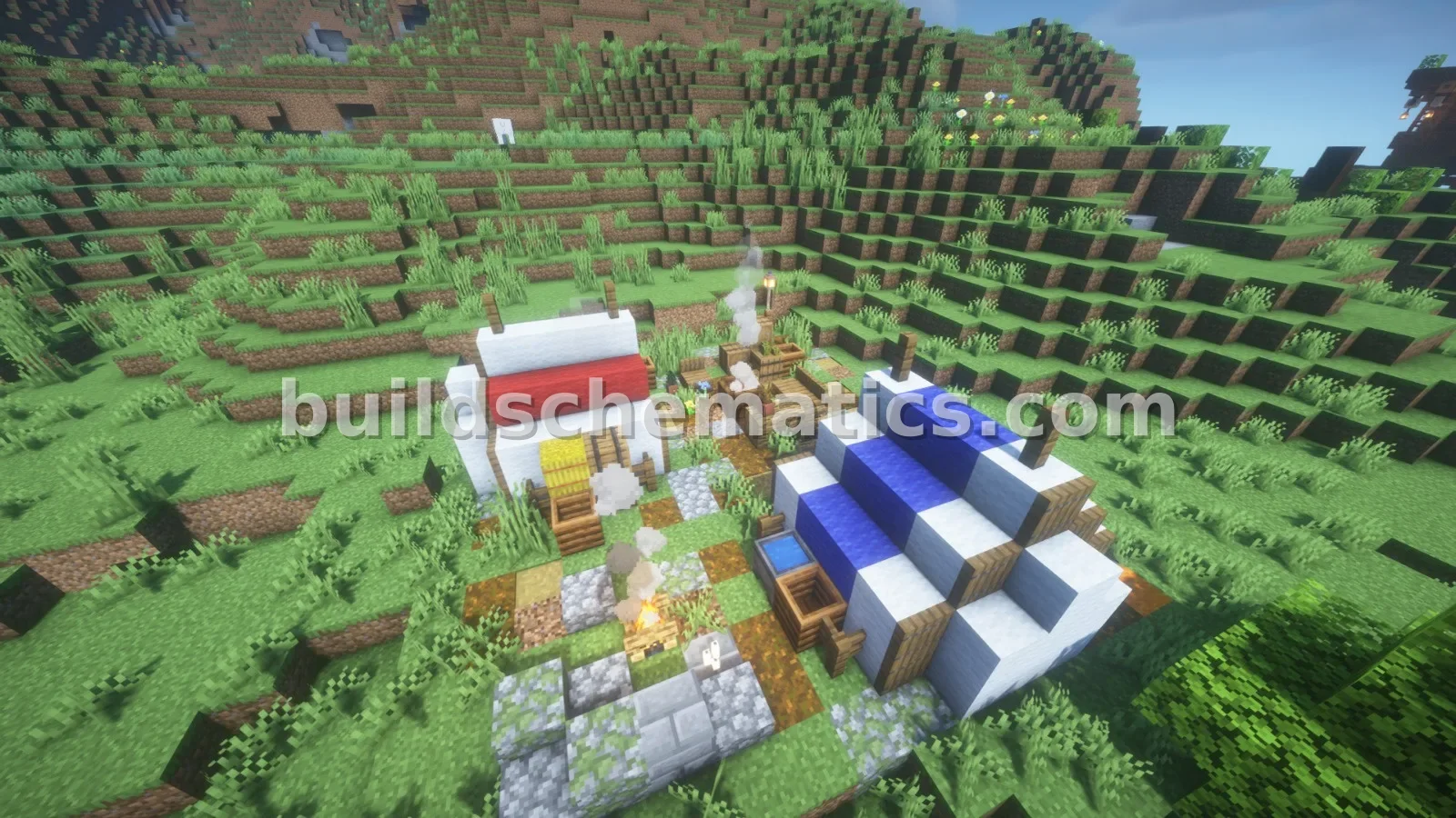 Small Camp Site Schematic — view 3