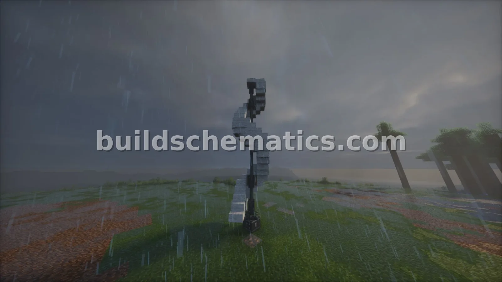 Wind Turbine - 74 Blocks