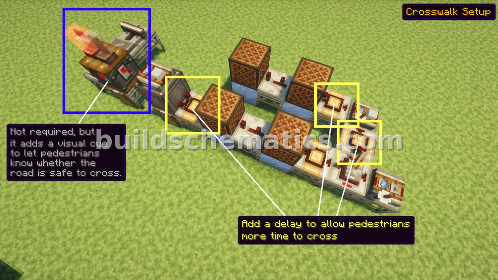 Create Train Crosswalk Signal — view 3