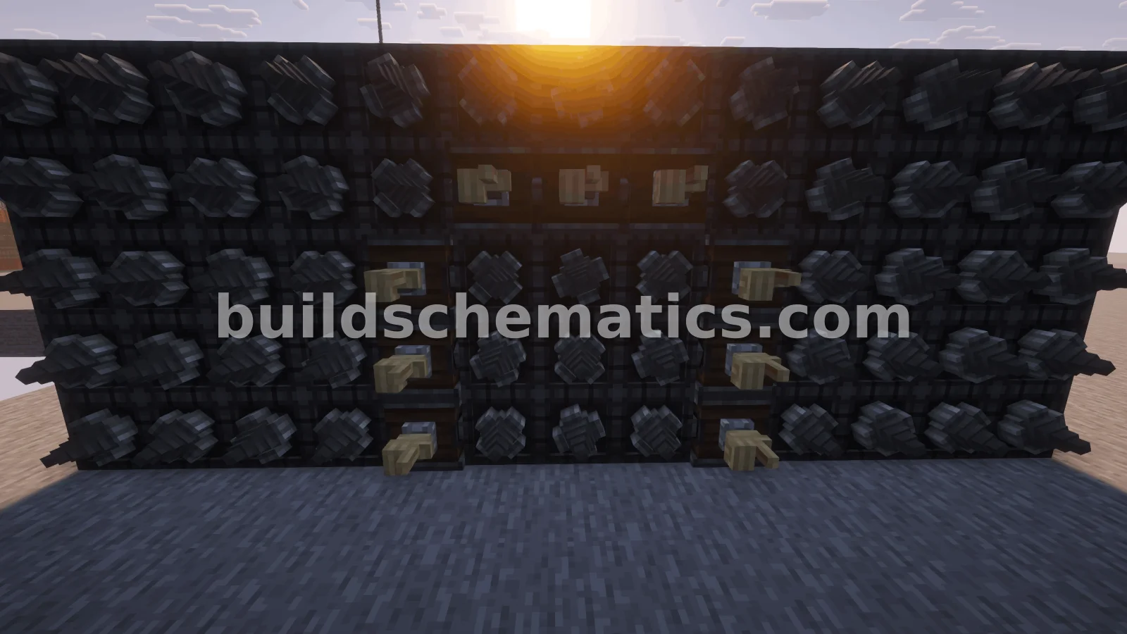 Self-Protecting AFK Mining Contraption — view 2