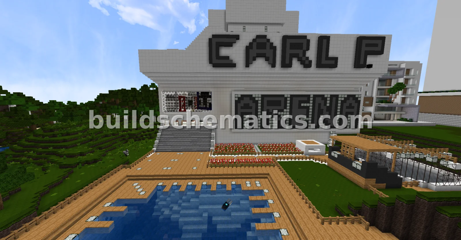 Carl P Hockey Arena Build