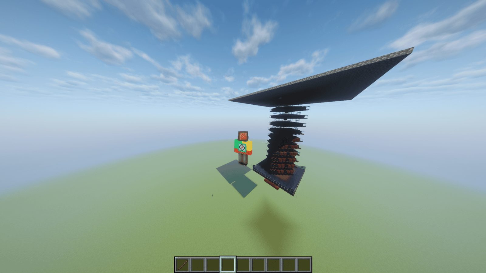 Simple Creeper Farm for Rocket Production