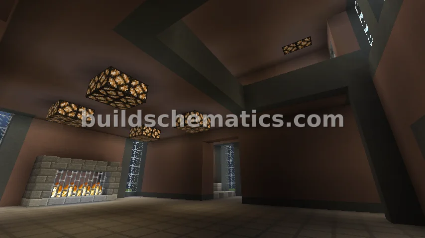 Large Futuristic Clay House With Balconies — view 2