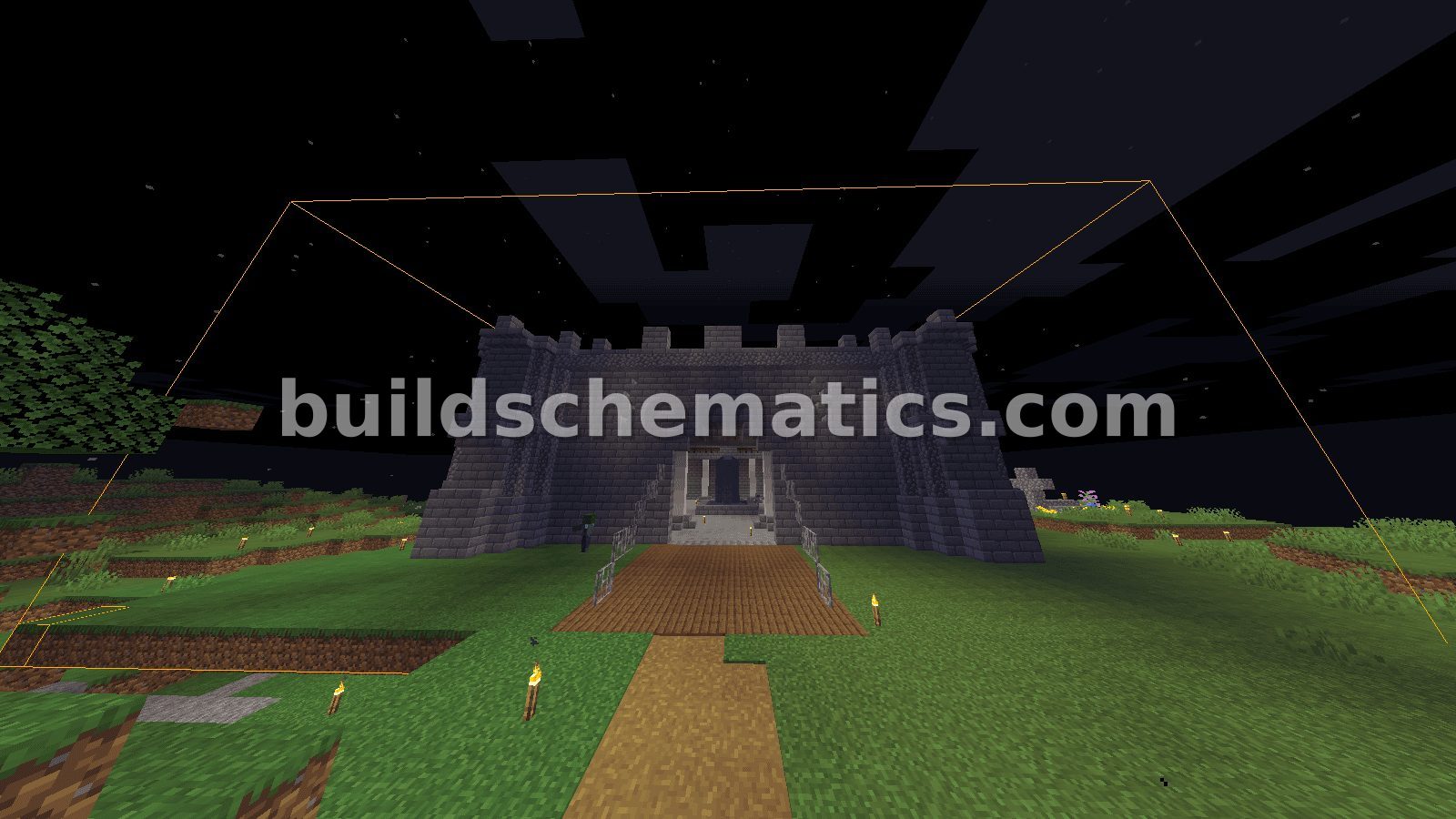 Small Medieval Castle Structure