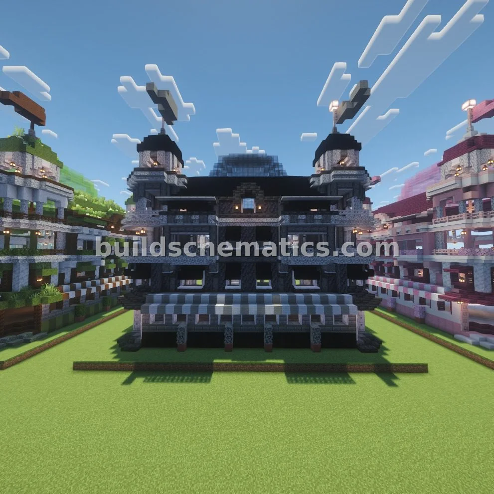 Medieval Black Shop Structure