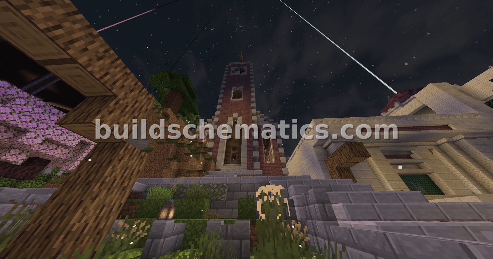Mountain Church With Stained Glass — view 2