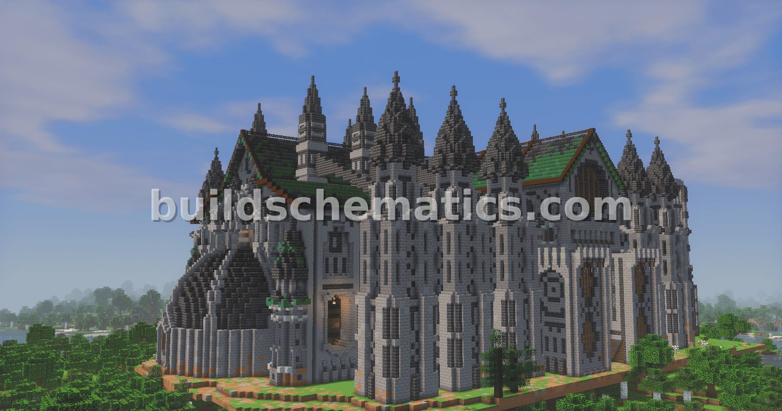 Gothic Cathedral Structure — view 3