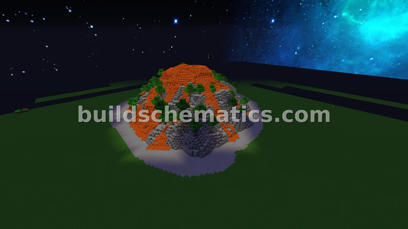 Volcano Map Arena