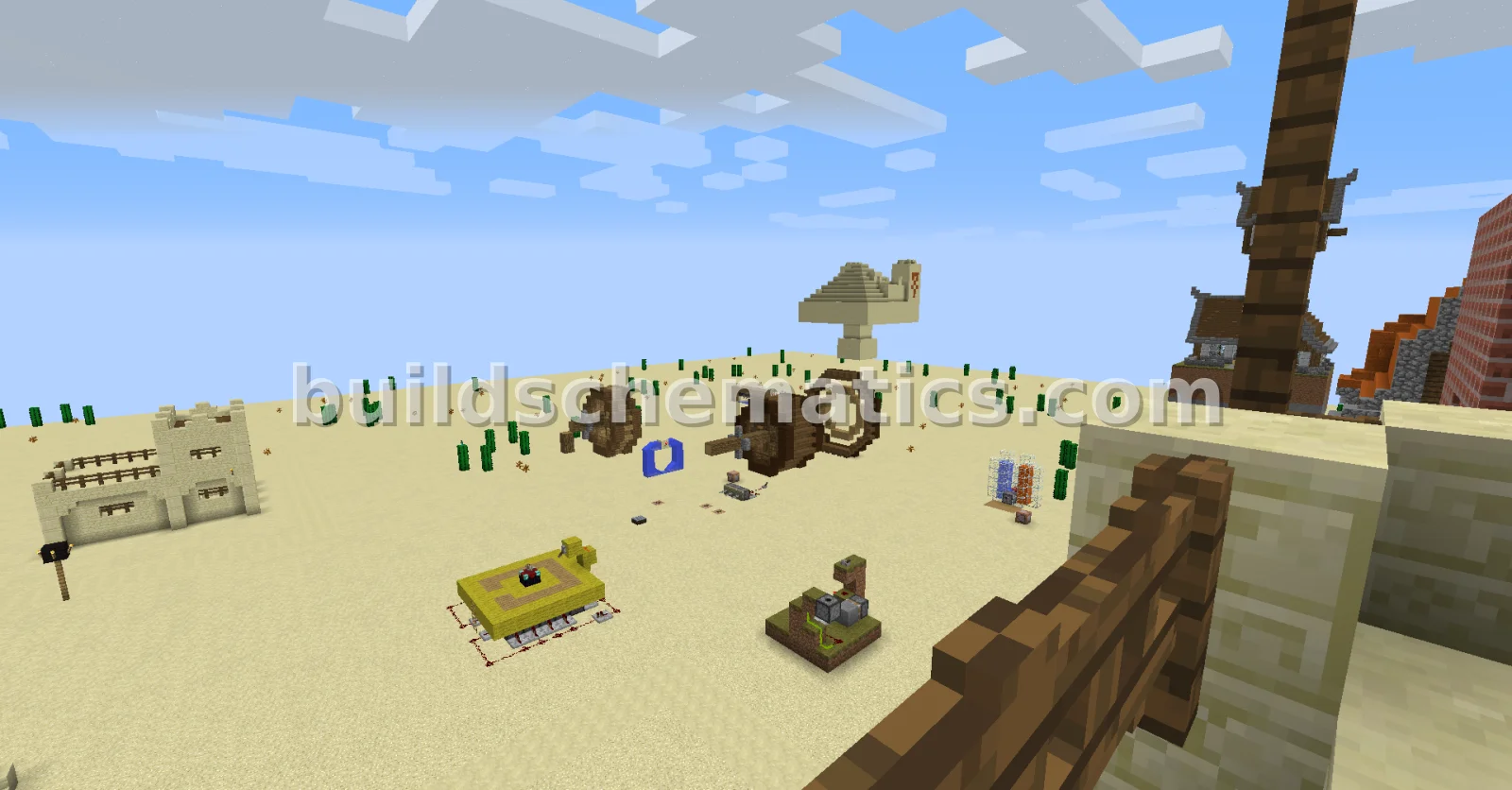 Desert Village Watchtower with Spiral Staircase — view 3