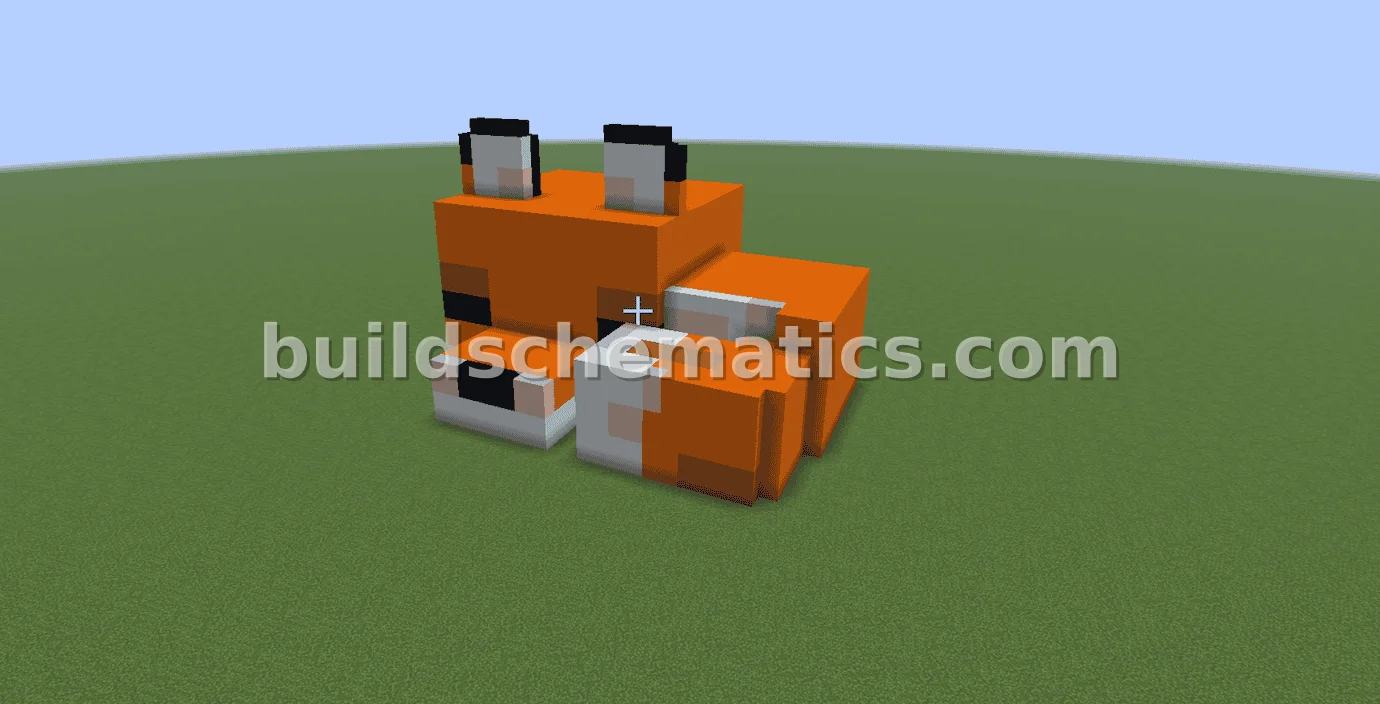 Minecraft Fox Base Build — view 2
