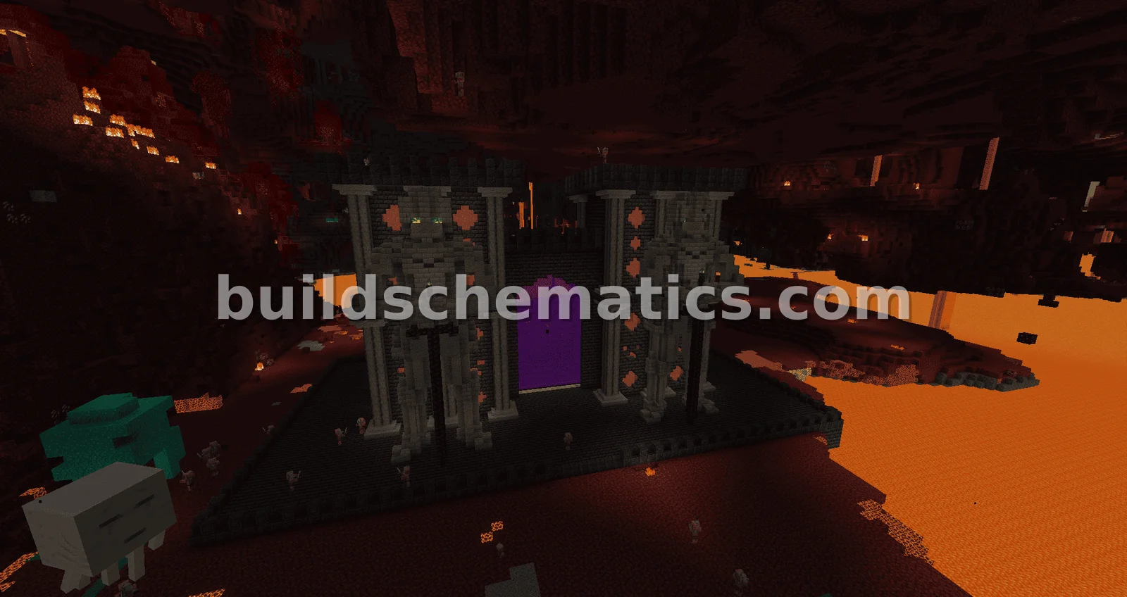 Nether Portal With Guards — view 2