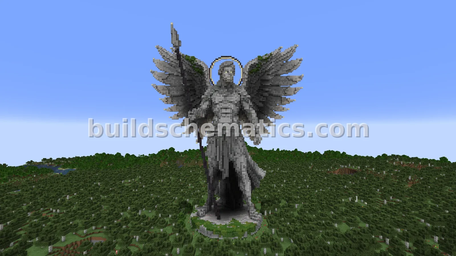Heroic Angel Statue — view 4