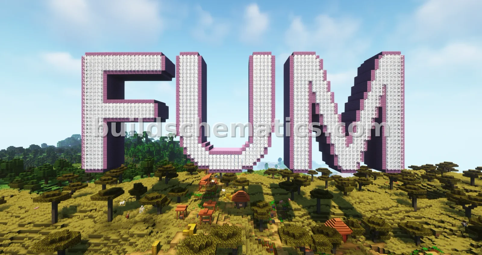 FUM 3D Block Letter Nameplate