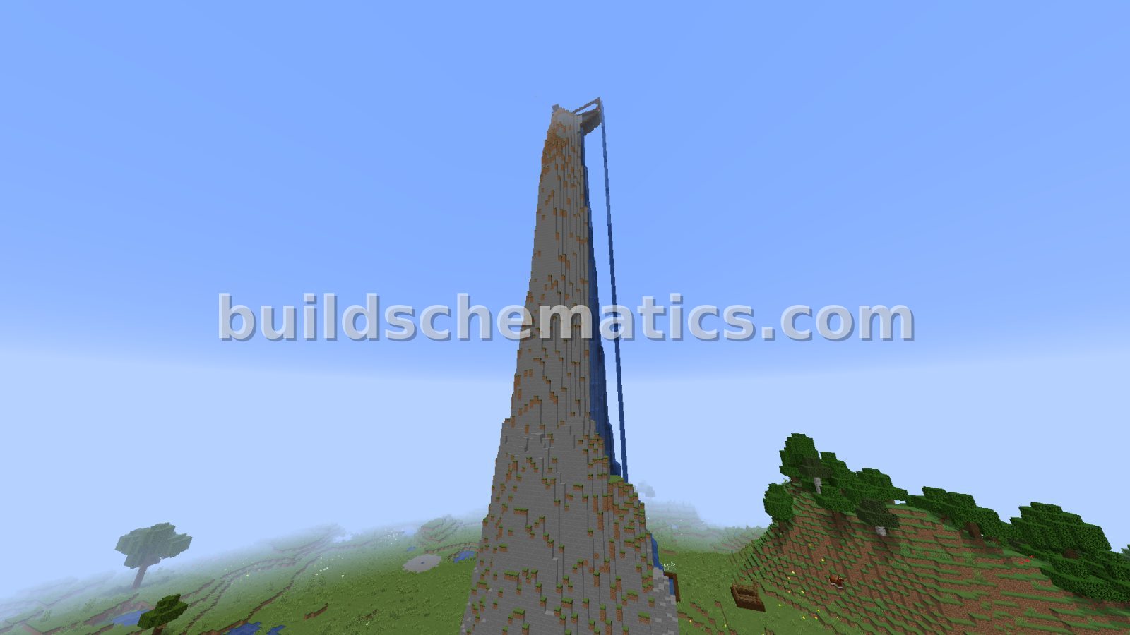 Majestic Mountain Structure — view 2