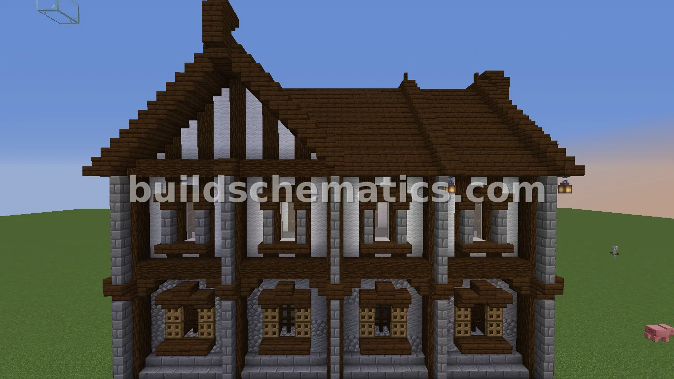 Medieval Building 21 Town Structure — view 3