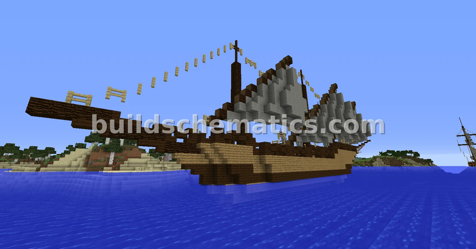 Xebec Sailing Ship