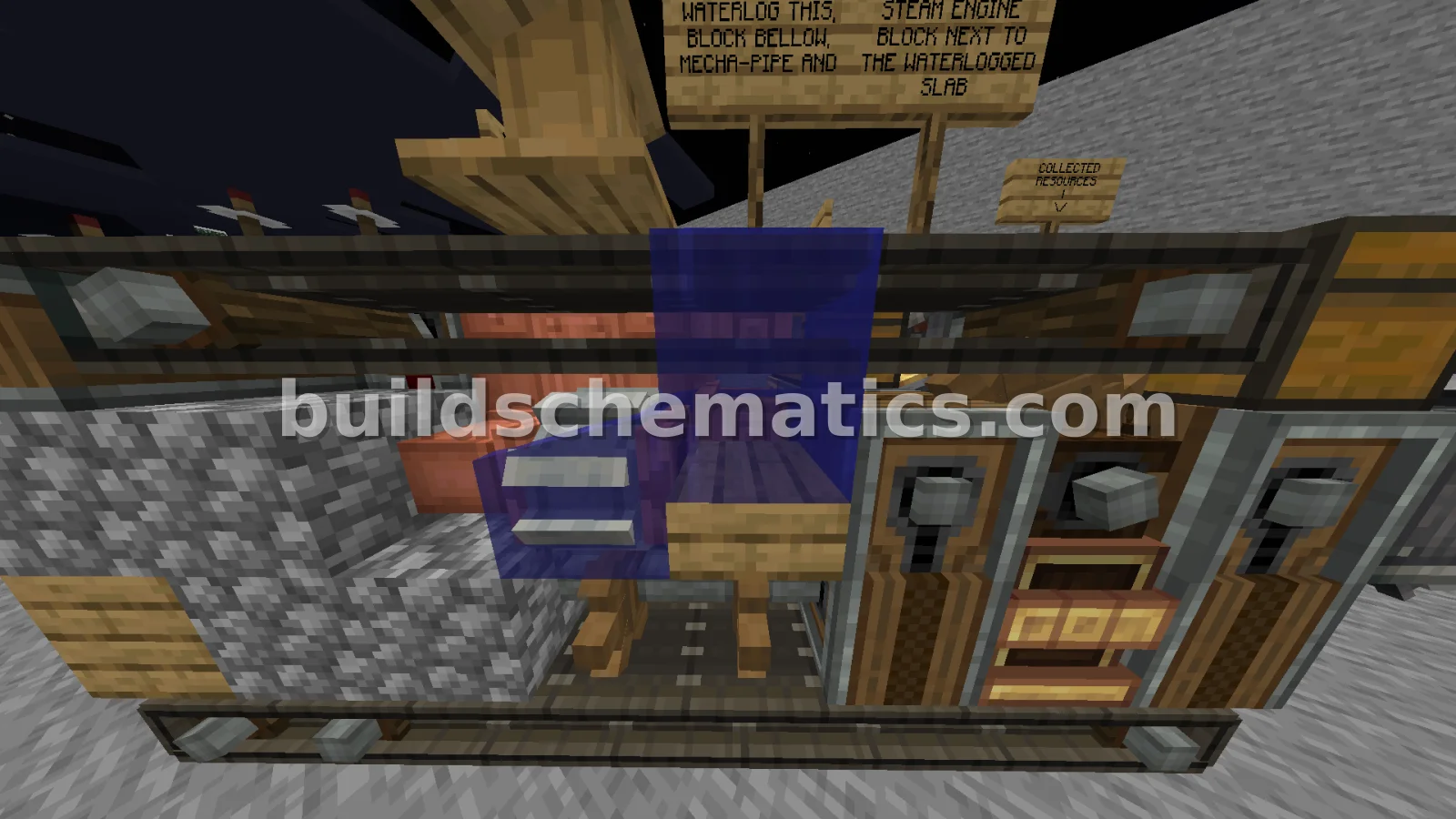 Steampunk Excavator Vehicle — view 2