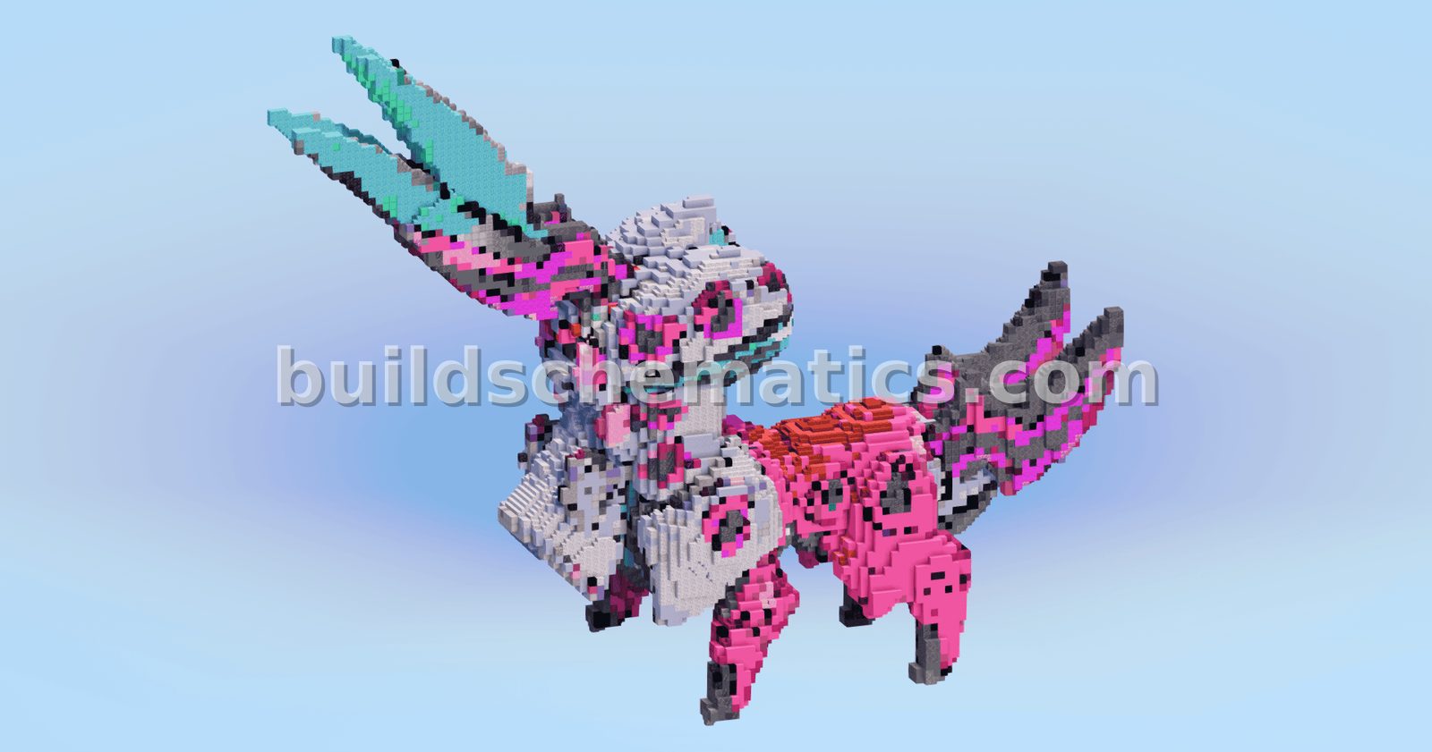 Mega Scolipede Minecraft Build
