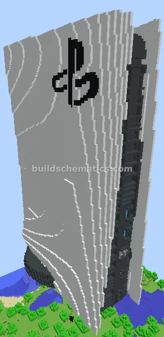 Minecraft PS5 Console Structure