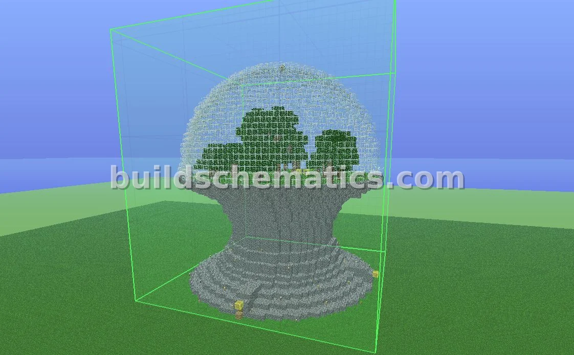 Futuristic Arcology Garden