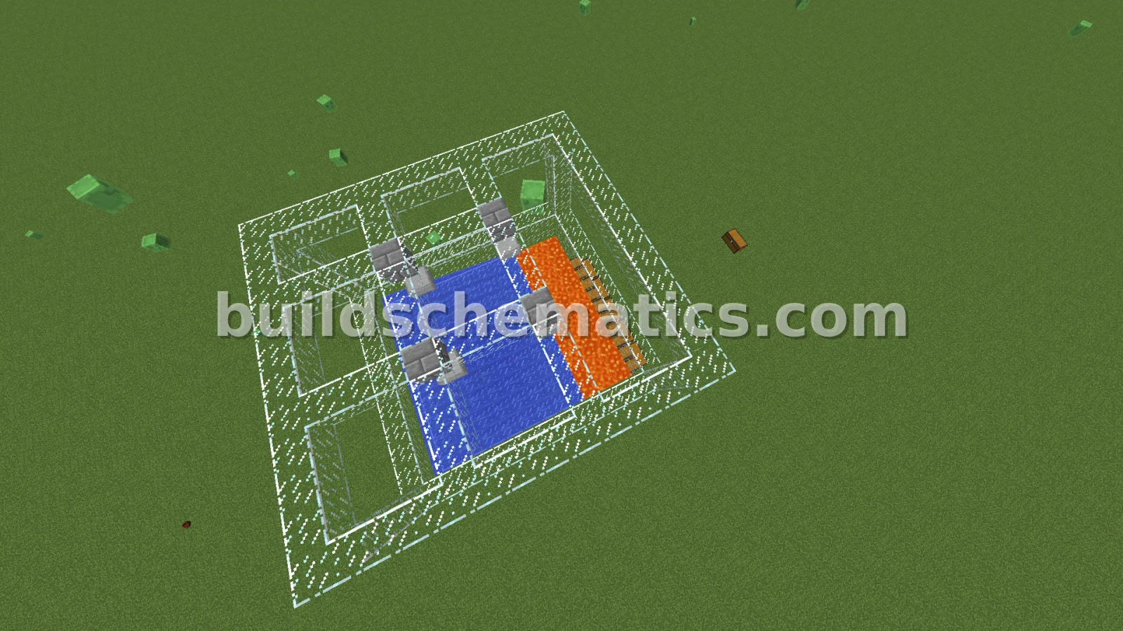 Small Iron Golem Grinder with Spawners