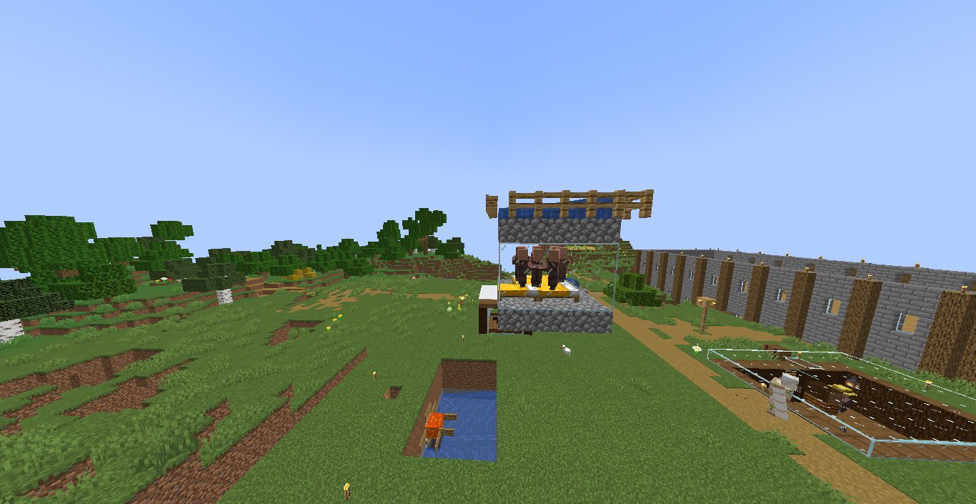 Compact Efficient Iron Golem Farm