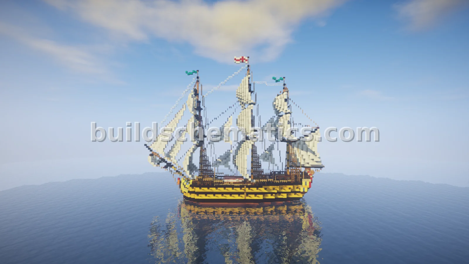 HMS Vanguard Ship of the Line — view 2