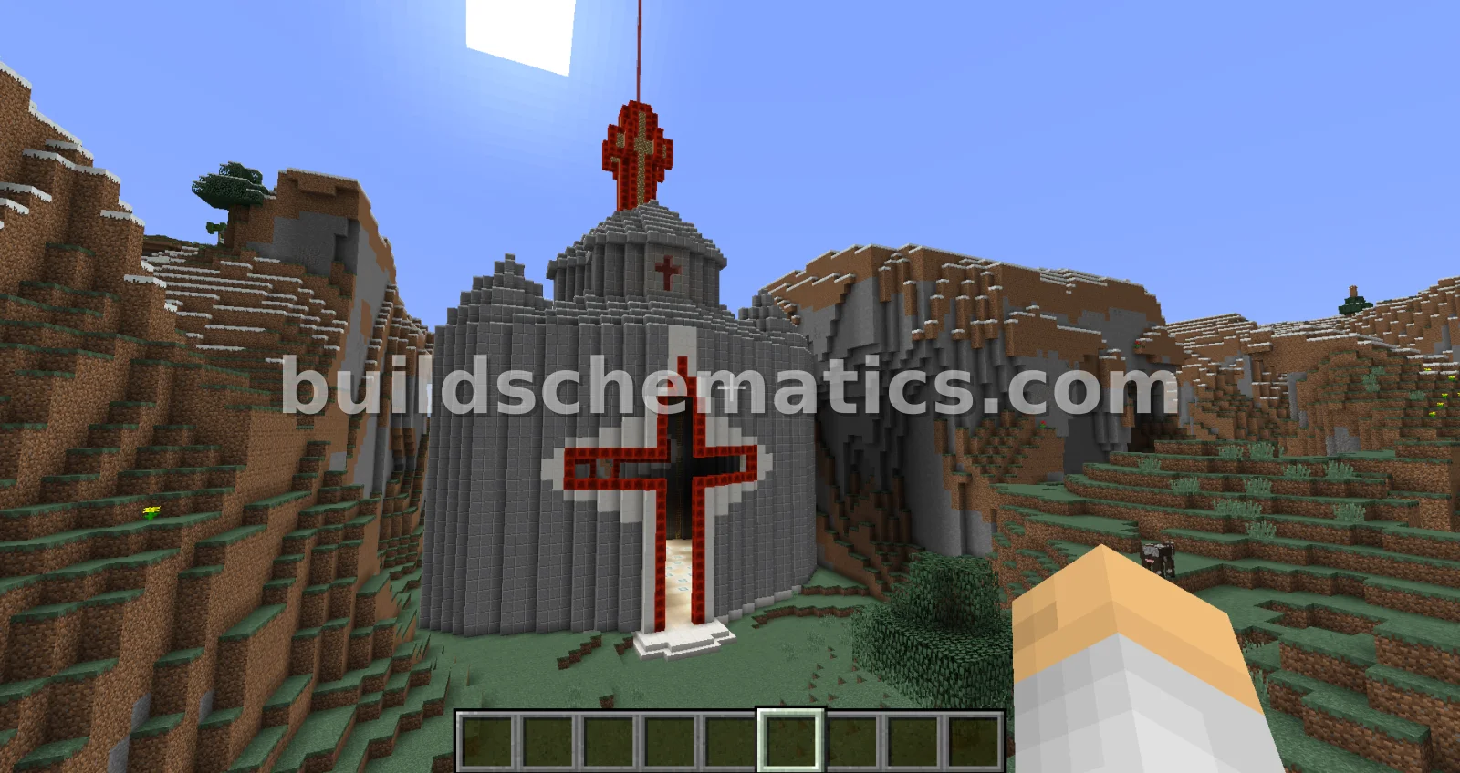 Medieval Templar Temple Structure