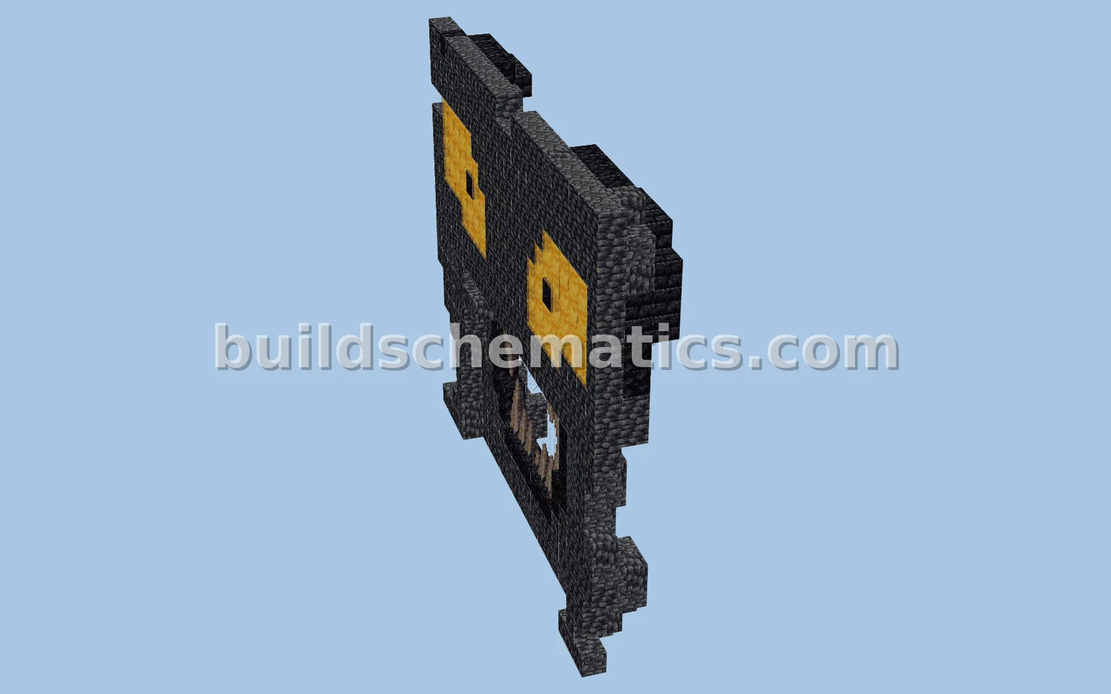 Happy Mining Boss Cave Face Structure