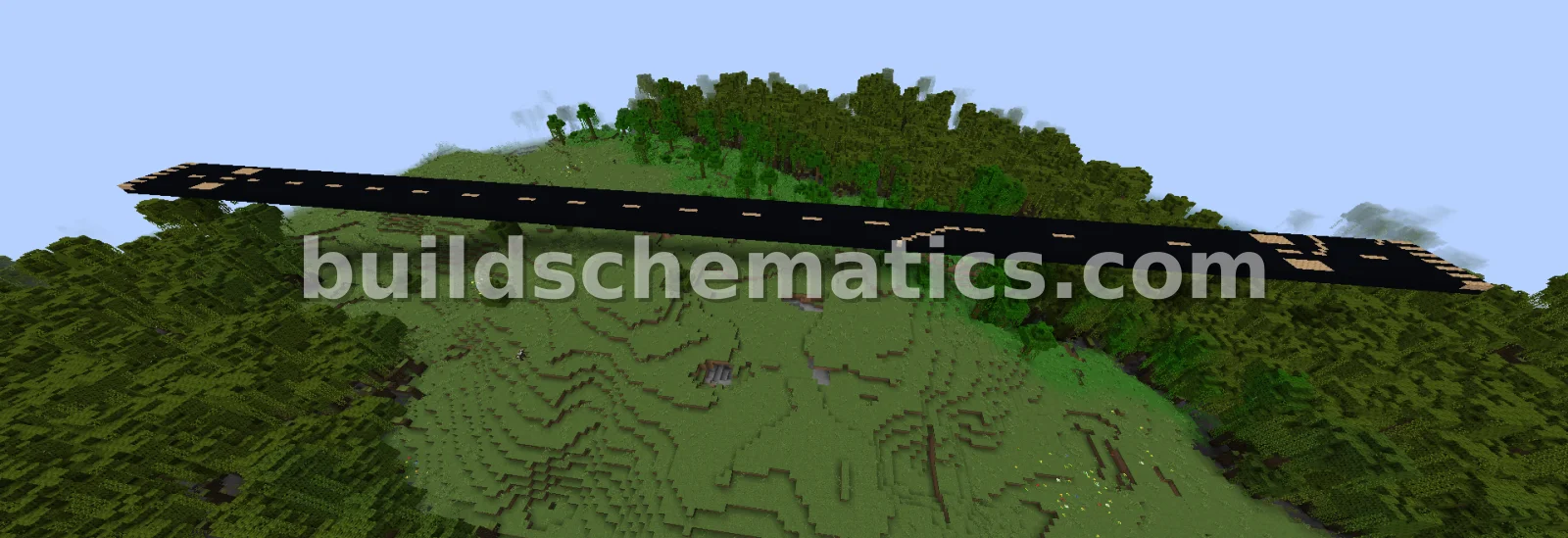 Minecraft Airport Runway